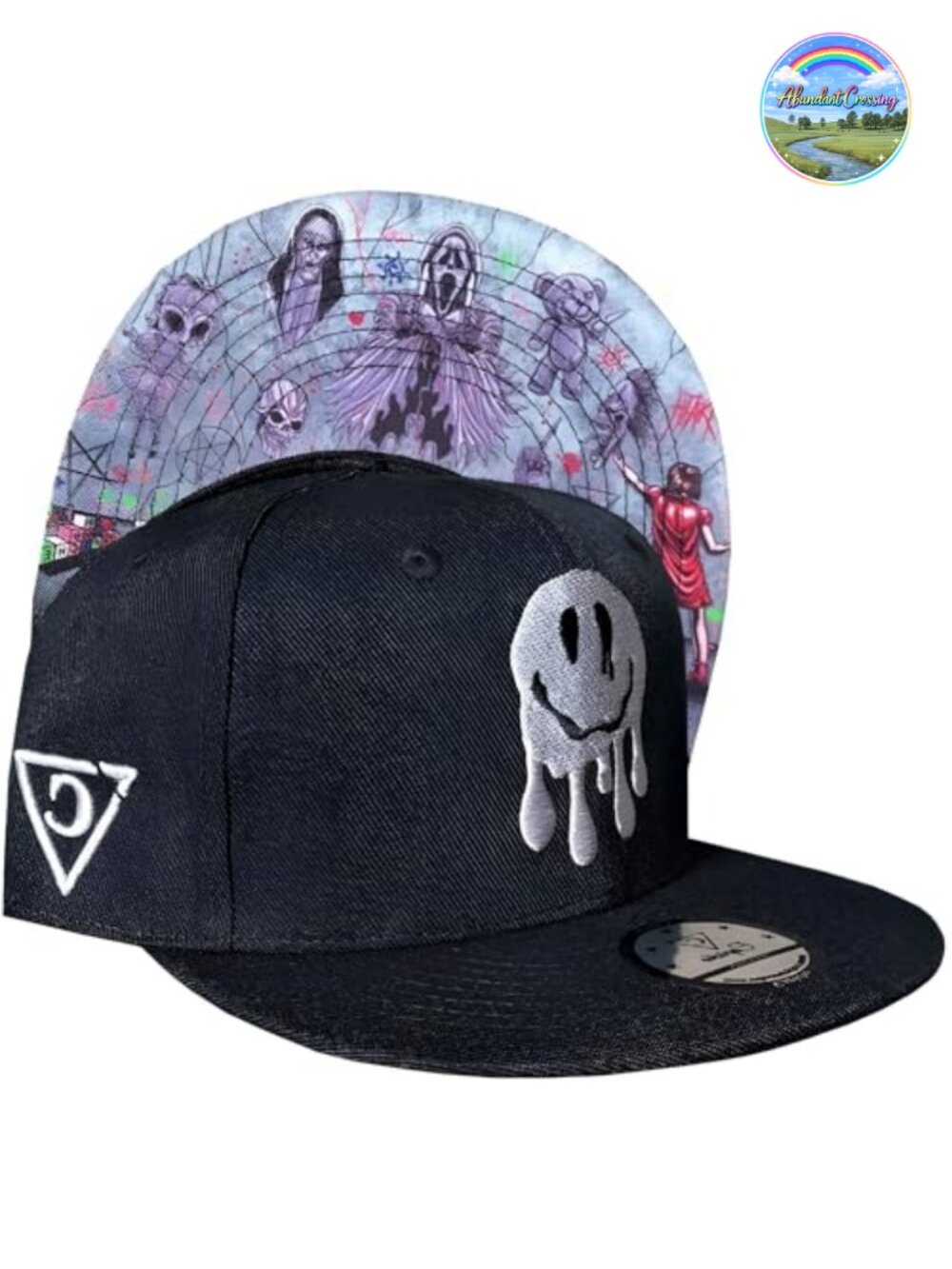 Snapback Baseball Cap with 3D Embroidery, Adjustable, Unisex